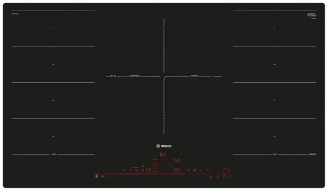 Индукционная варочная поверхность Bosch PXV901DV1E черный