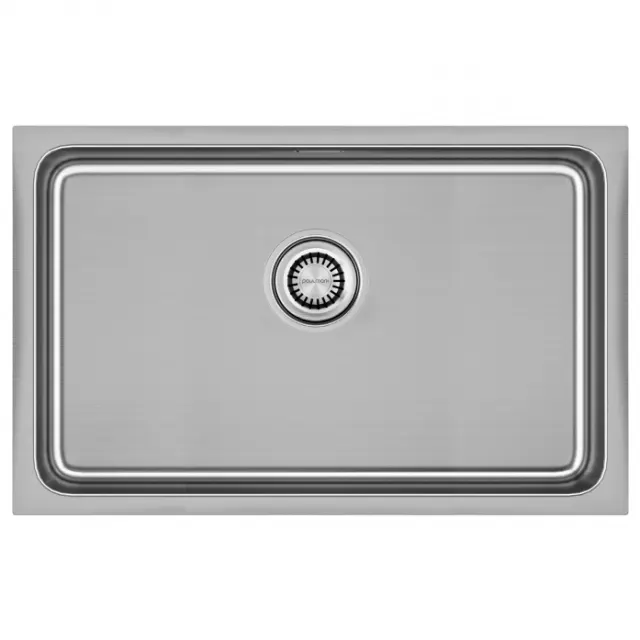 Мойка Paulmark нерж. сталь VISTA 74, PM307444-BS, брашированная сталь, 740х440мм,