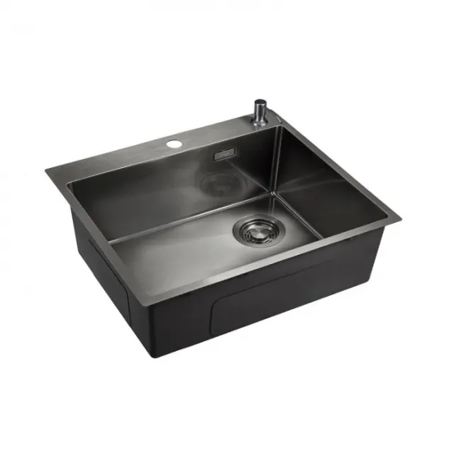 Кухонная мойка Emar 560 PVD Dark