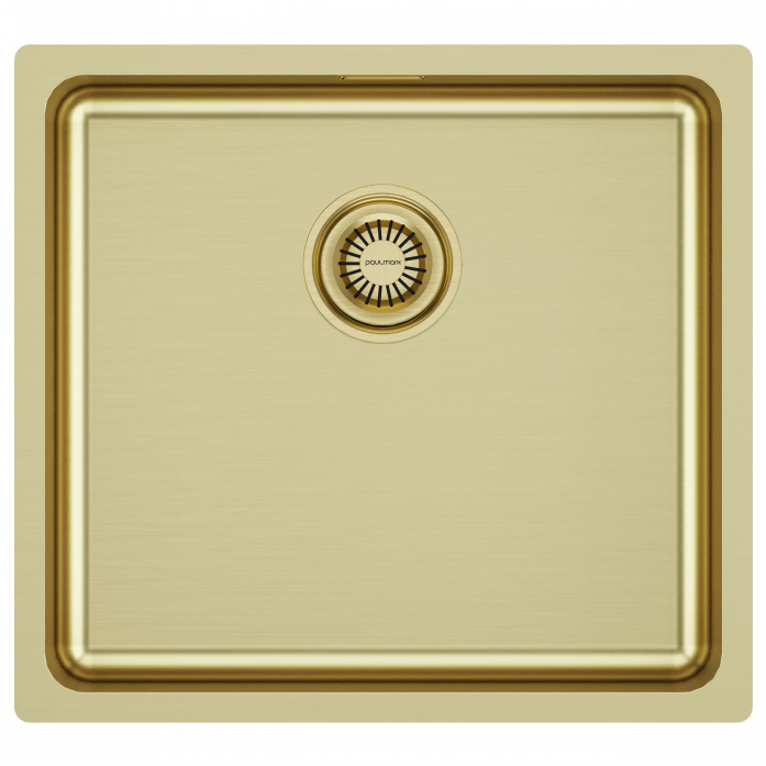 Мойка Paulmark нерж. сталь VISTA 48, PM304844-LG, светлое золото, 480х440мм,