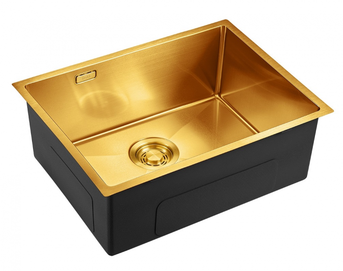 Кухонная мойка Emar EMB-132 PVD Nano Golden