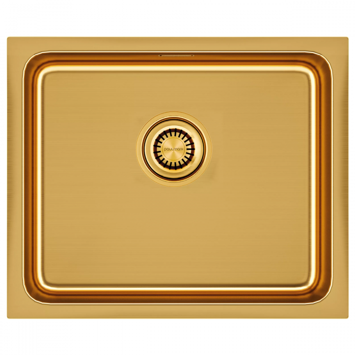 Мойка Paulmark нерж. сталь VISTA 54, PM305444-BG, брашированное золото, 540х440мм,
