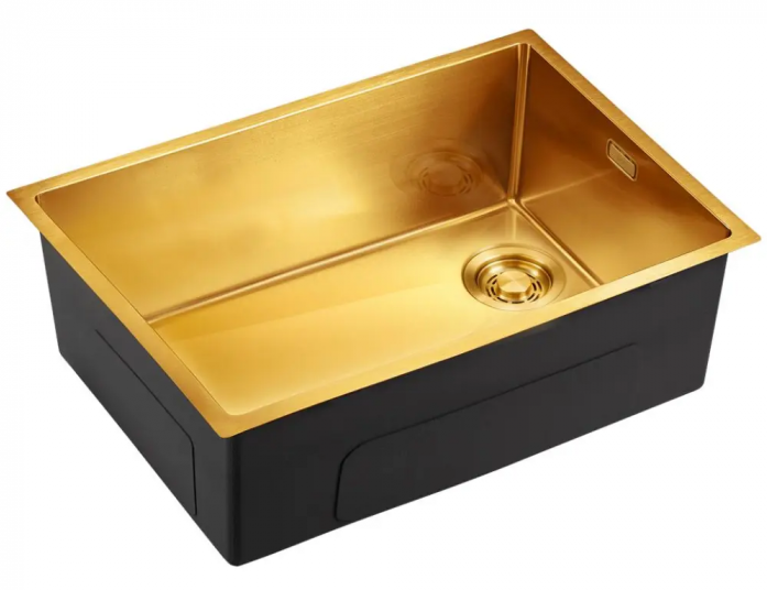 Кухонная мойка Emar 660(UN) PVD Golden