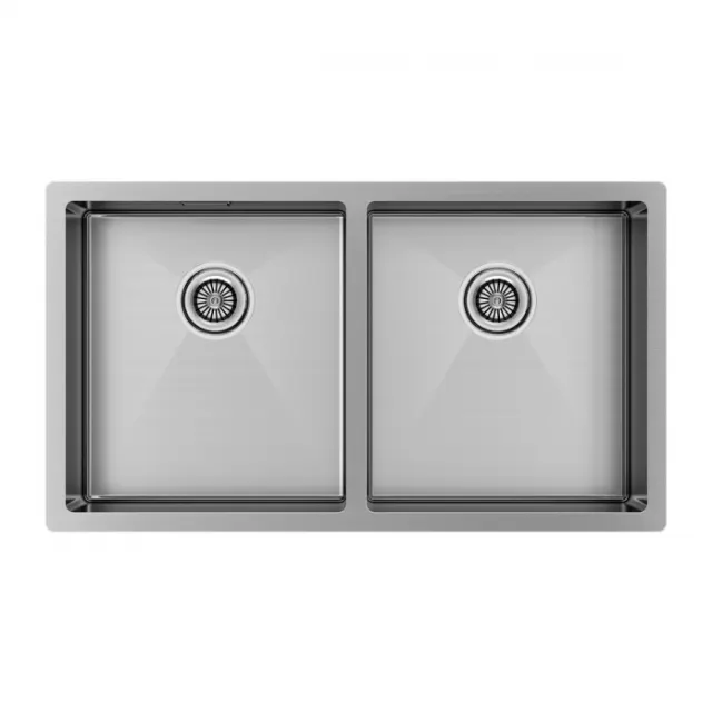 Мойка Paulmark нерж. сталь GERBERG 78/2 UNI, PM237844-BS, брашированная сталь, 780х440мм,