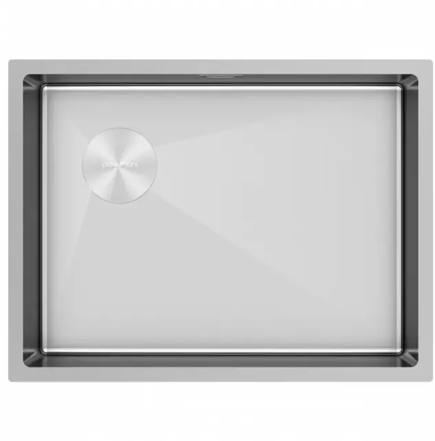 Кухонная мойка Paulmark Мойка нерж. сталь NEXT-SKEW 58-L UNI, PM885844-L-BS, брашированная нерж.сталь, 580х440мм,