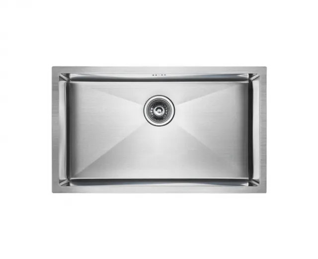 Мойка Paulmark нерж. сталь NEXT 74 UNI, PM217444-BS, брашированная сталь, 740х440мм,