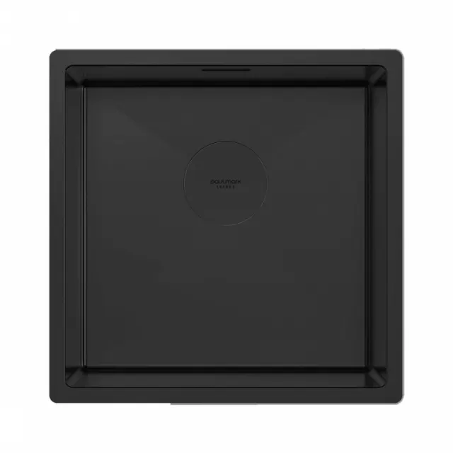 Мойка Paulmark нерж. сталь NEXT 44 UNI, PM214444-MBN, матовый черный, 440х440мм,