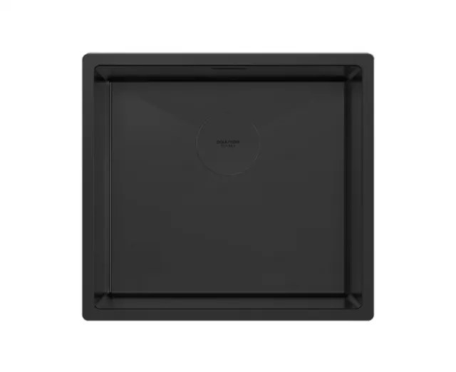 Мойка Paulmark нерж. сталь NEXT 48 UNI, PM214844-MBN, матовый черный, 480х440мм,