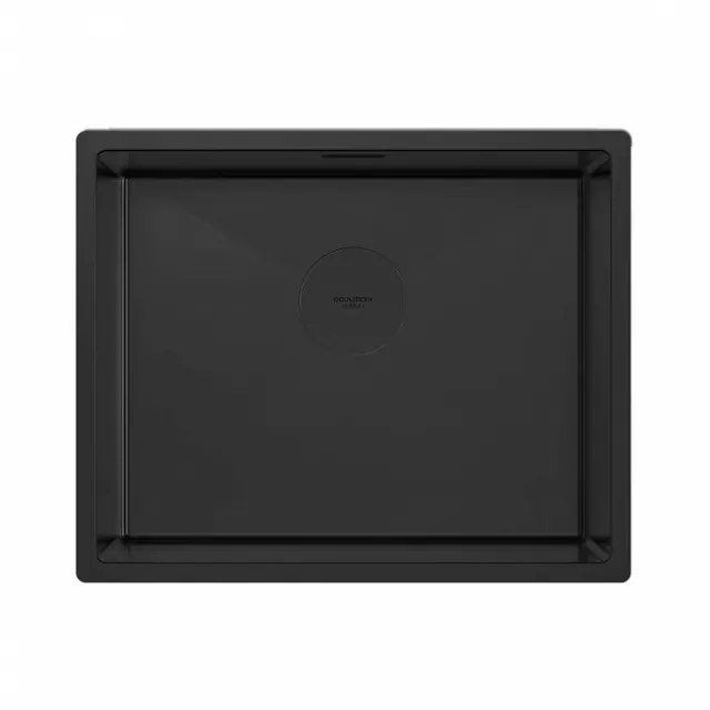 Мойка Paulmark нерж. сталь NEXT 54 UNI, PM215444-MBN, матовый черный, 540х440мм,