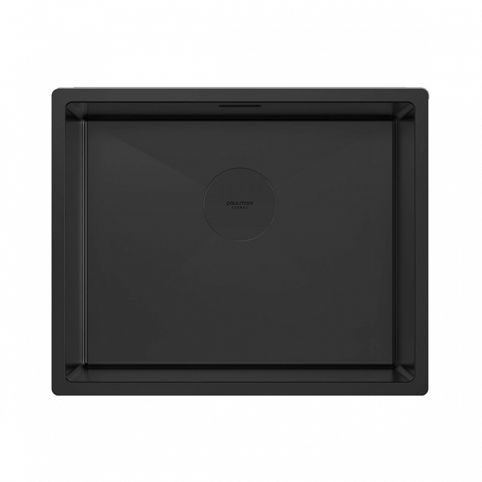 Мойка Paulmark нерж. сталь NEXT 54 UNI, PM215444-MBN, матовый черный, 540х440мм,