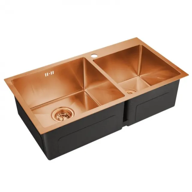 Кухонная мойка Emar EMB-210 Nano Coppery