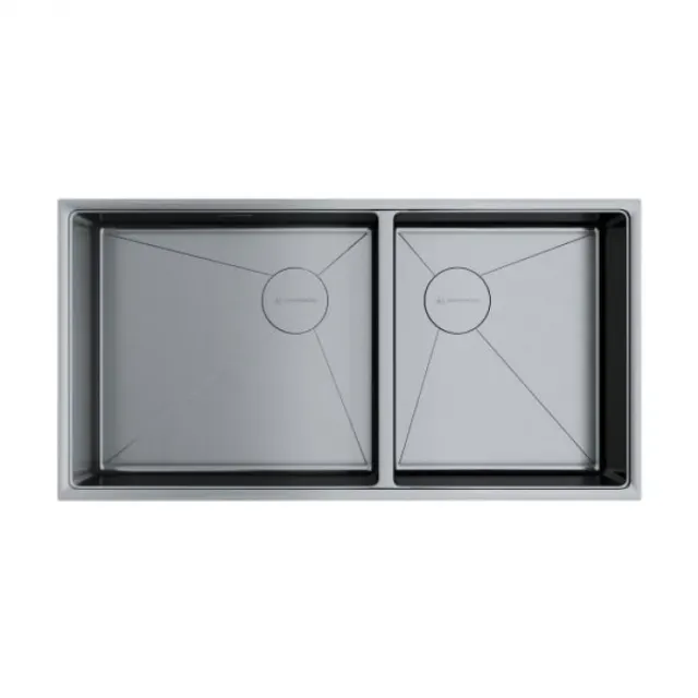 Мойка Omoikiri Taki 85-2-LB-U/IF-IN Side нержавеющая сталь 4997037