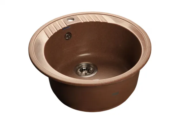 Кухонная мойка GranFest Rondo GF-R480 терракот
