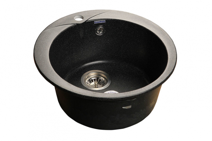 Кухонная мойка GranFest Rondo GF-R480 черный