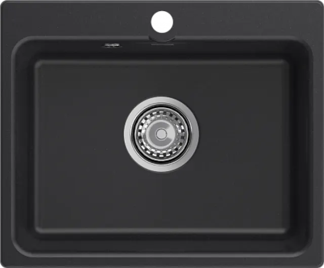 Мойка кухонная GranFest GF-SMART 520 черный