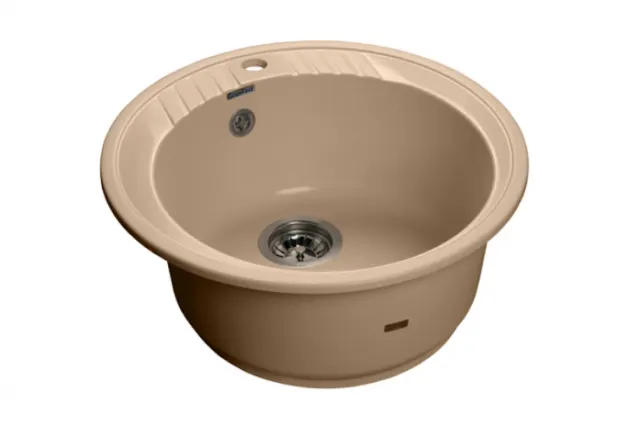 Кухонная мойка GranFest Rondo GF-R520 топаз мрамор