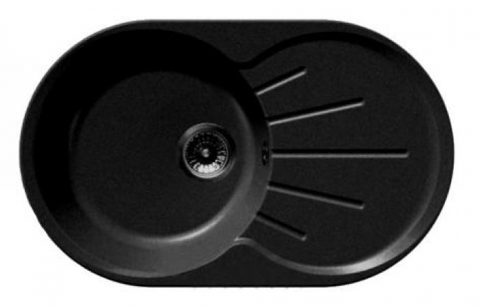 Кухонная мойка GranFest Rondo GF-R750L черный