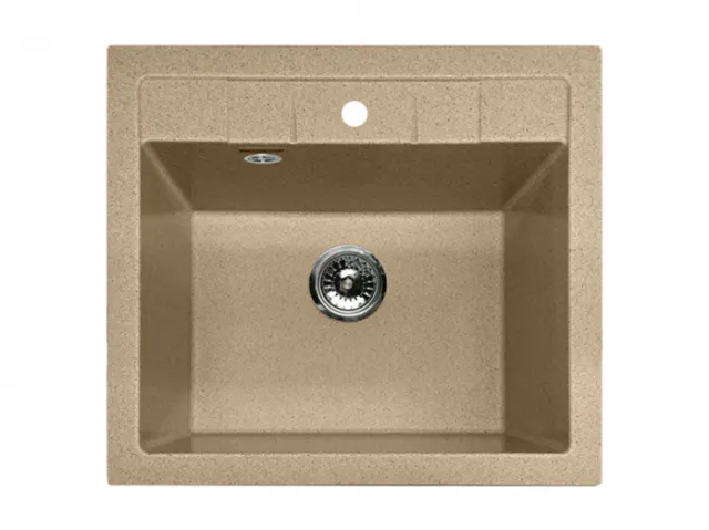 Кухонная мойка GranFest QUADRO GF-Q-561 песочный