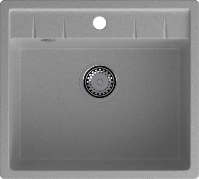Кухонная мойка GranFest QUADRO GF-Q-561 серый