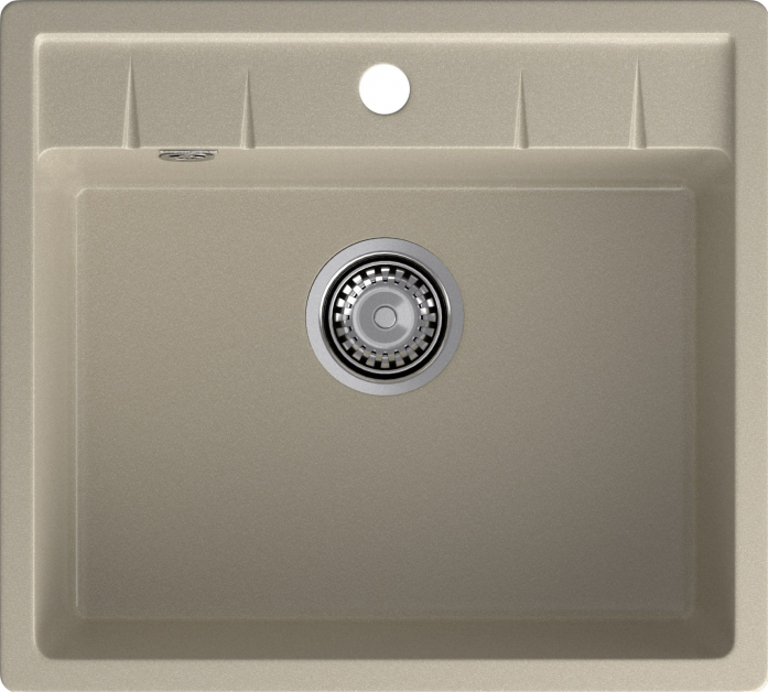 Кухонная мойка GranFest QUADRO GF-Q-561 топаз