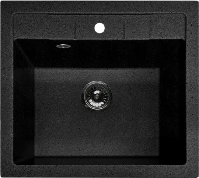 Кухонная мойка GranFest QUADRO GF-Q-561 черный