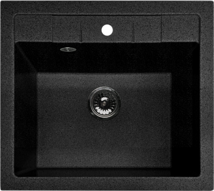 Кухонная мойка GranFest QUADRO GF-Q-561 черный