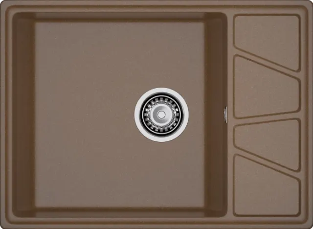 Мойка GranFest VERTEX 680L GF-V-680L терракот