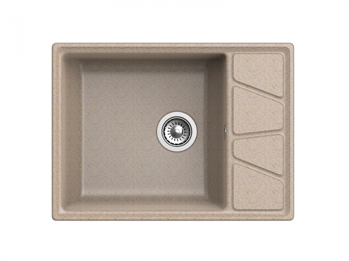 Мойка кухонная GranFest VERTEX GF-V-680L песочный