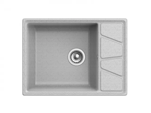 Мойка кухонная GranFest VERTEX GF-V-680L серый