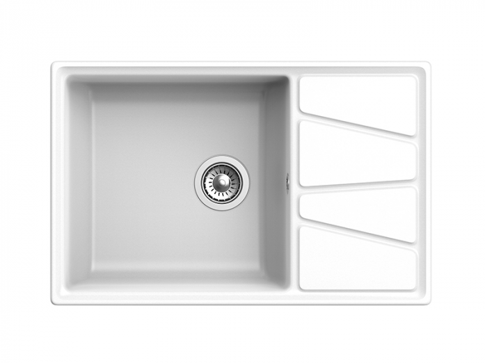 Мойка кухонная GranFest VERTEX GF-V-780L иней