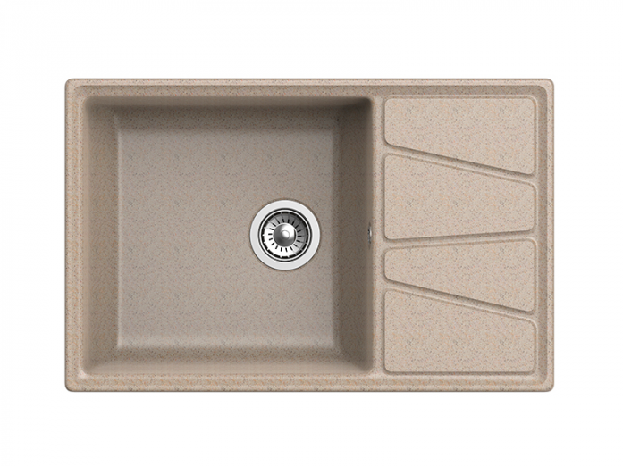 Мойка кухонная GranFest VERTEX GF-V-780L песочный