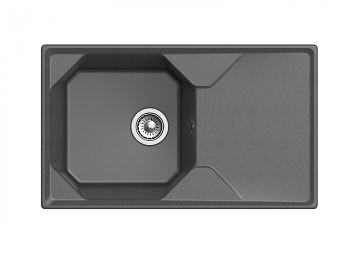 Мойка кухонная GranFest UNIQUE GF-U-840L графит