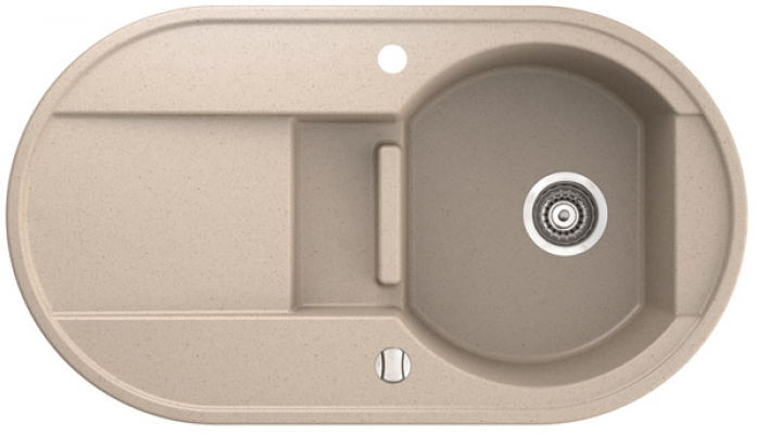 Кухонная мойка MARMORIN OTAGO WHITE 1 1/2b1dR (505 513 006)