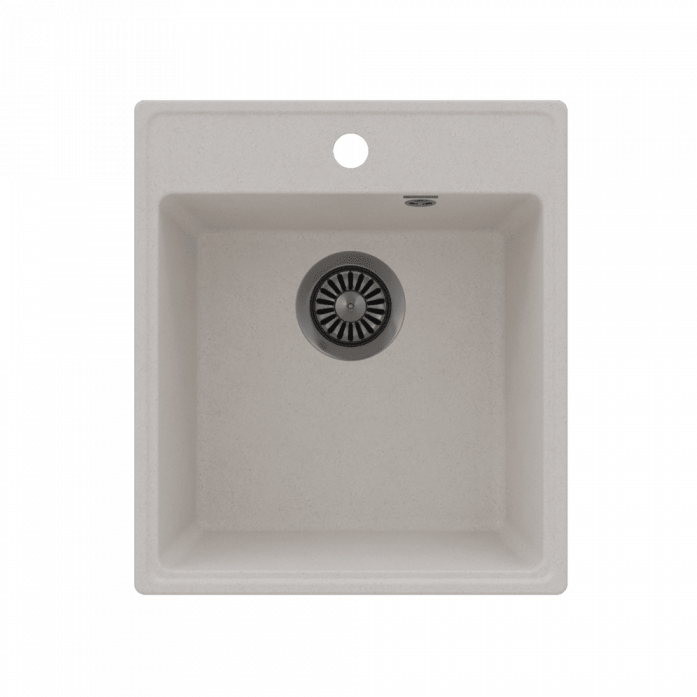 Кухонная мойка Maunfeld Perla 425 MFQS-425W кремовый