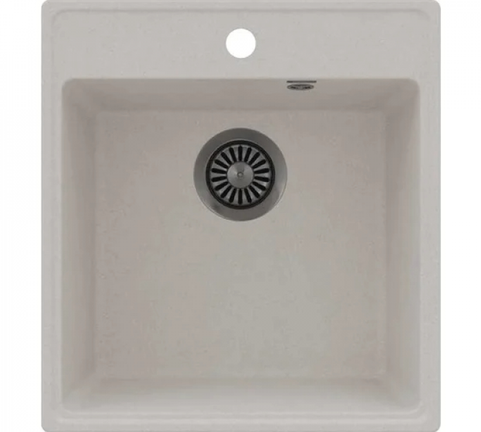 Кухонная мойка Maunfeld Perla 460 MFQS-460W кремовый