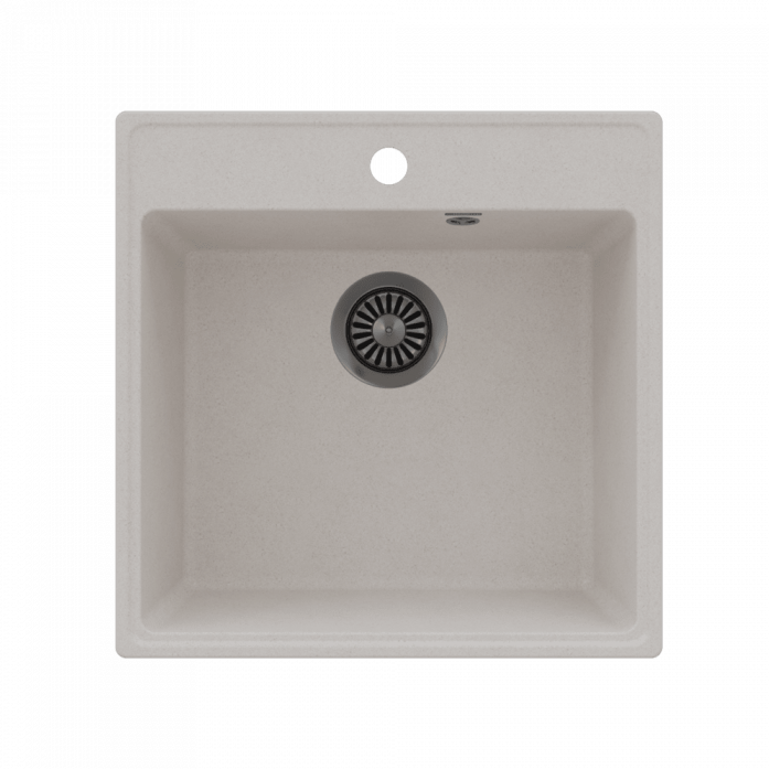 Кухонная мойка Maunfeld Perla 505 MFQS-505W кремовый