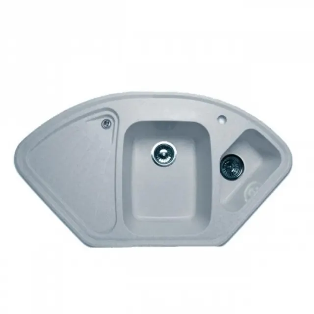 Кухонная мойка GranFest Corner GF-C1040E серый