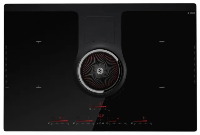 Варочная панель со встроенной вытяжкой Elica NIKOLATESLA HP BL/F/83 PRF0120976B