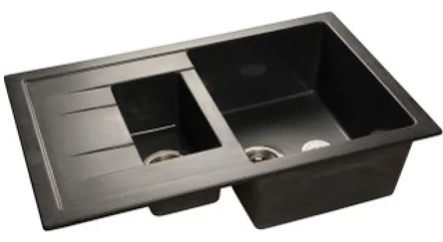 Кухонная мойка GranFest Quadro GF-Q775KL чёрный