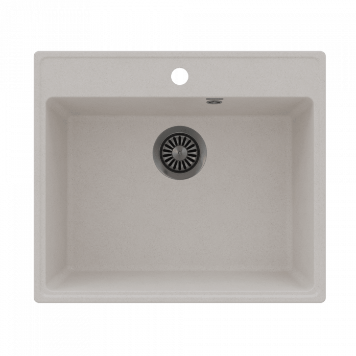 Кухонная мойка Maunfeld Perla 580 MFQS-580W кремовый
