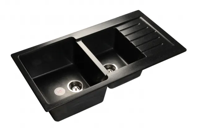 Кухонная мойка GranFest Practic GF-P980KL черный