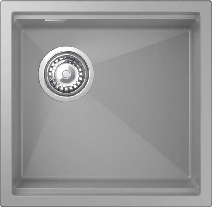 Кухонная мойка Rivelato LN-454-L grigio metallizz