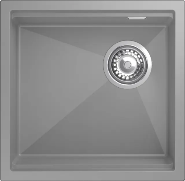 Кухонная мойка Rivelato LN-454-R grigio metallizz