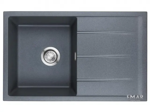 Кухонная мойка Emar EMQ-1800.Q Антрацит