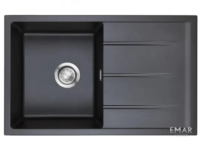 Кухонная мойка Emar EMQ-1800.Q Оникс