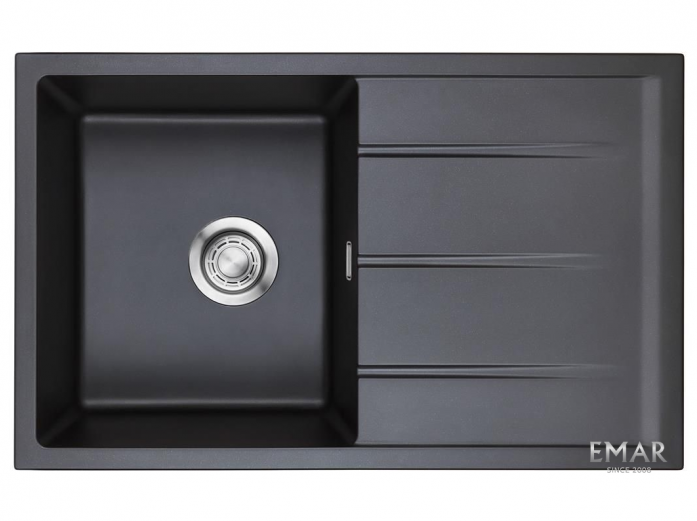 Кухонная мойка Emar EMQ-1800.Q Оникс