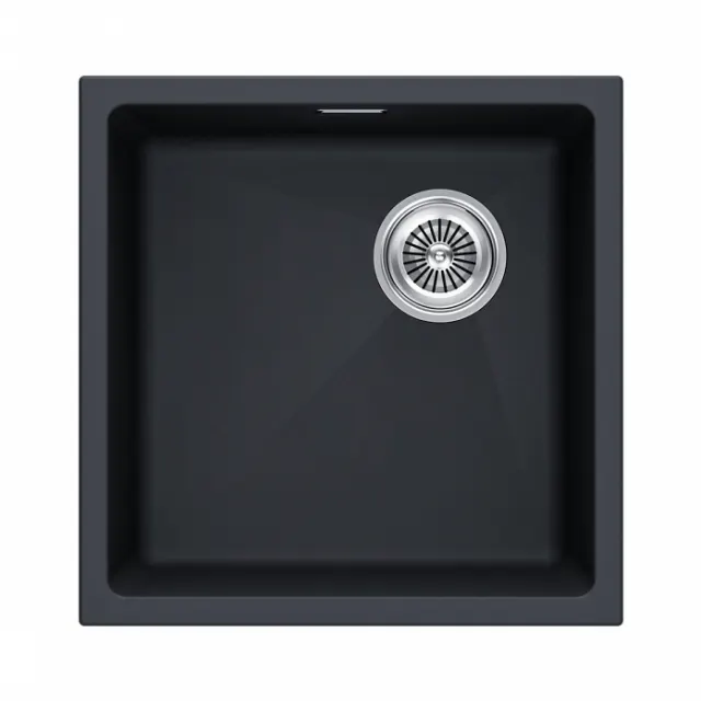 Мойка Paulmark LUMI 45UNI-SKEW, IT-GRANIT, LU45SK-AN, антрацит, 455х440,