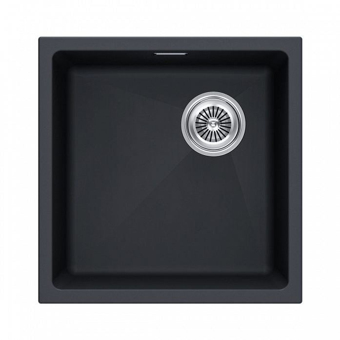 Мойка Paulmark LUMI 45UNI-SKEW, IT-GRANIT, LU45SK-AN, антрацит, 455х440,