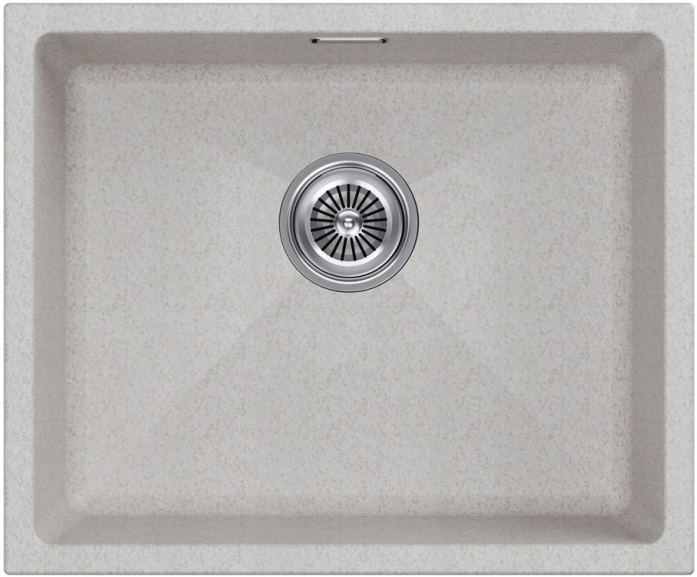 Мойка Paulmark LUMI 55UNI, IT-GRANIT, LU55-BE, бежевый, 555х460,