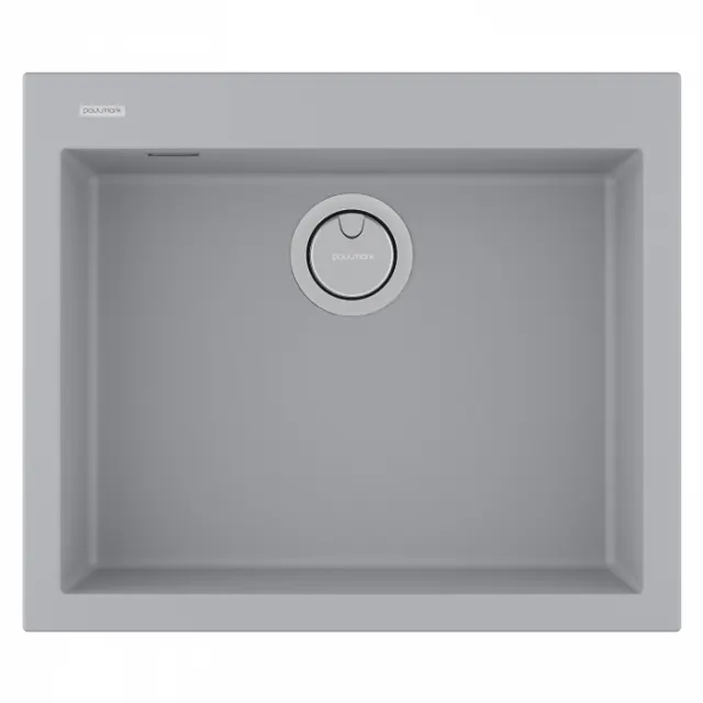 Мойка Paulmark DECORATION 60, ACRYSTONE, PM936051-UGR, URBAN GREY, 600х510 мм,